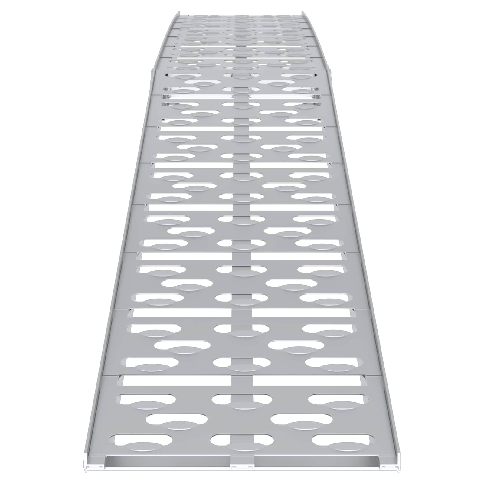 Rampă de Încărcare 2 pcs Argintiu 222 x 29 x 14 cm Aluminiu GartenMobel Dekor