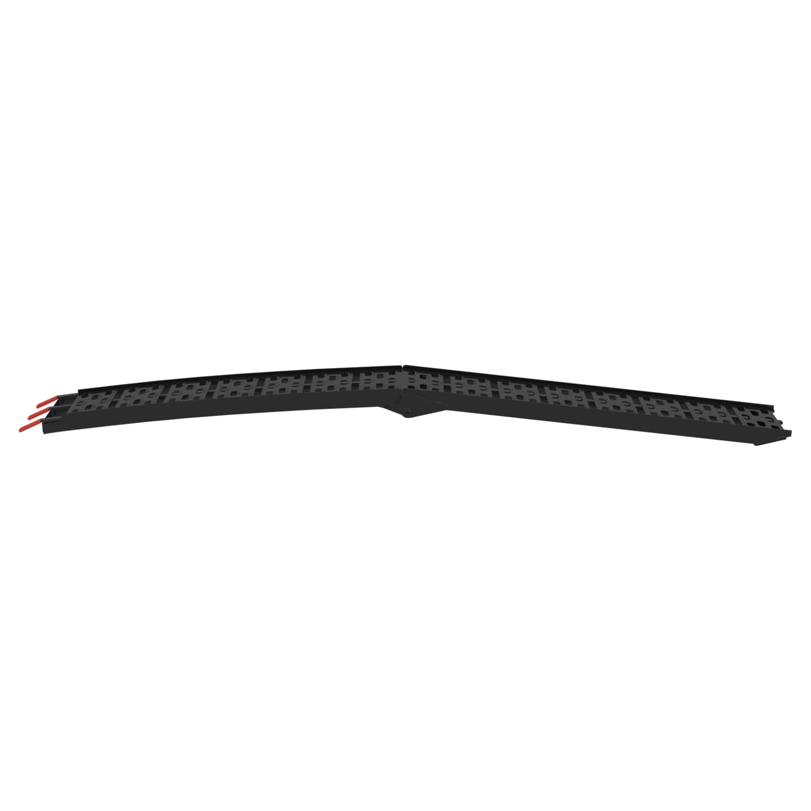 Rampă de Încărcare 2 pcs Negru 222 x 29 x 14 cm Aluminiu GartenMobel Dekor