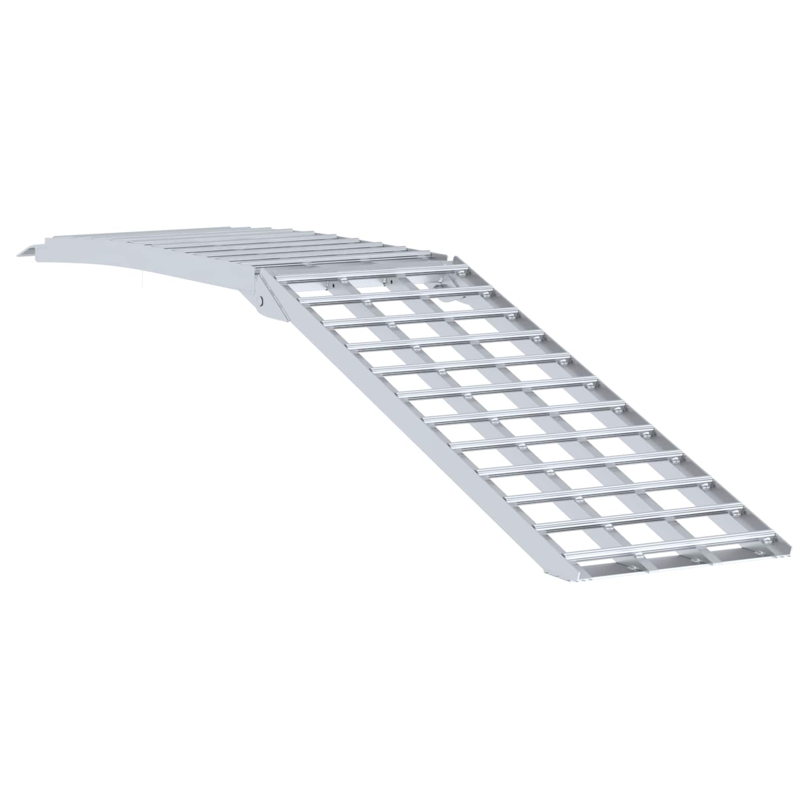 Rampă de Încărcare Argintiu 230 x 44 x 13 cm Aluminiu GartenMobel Dekor