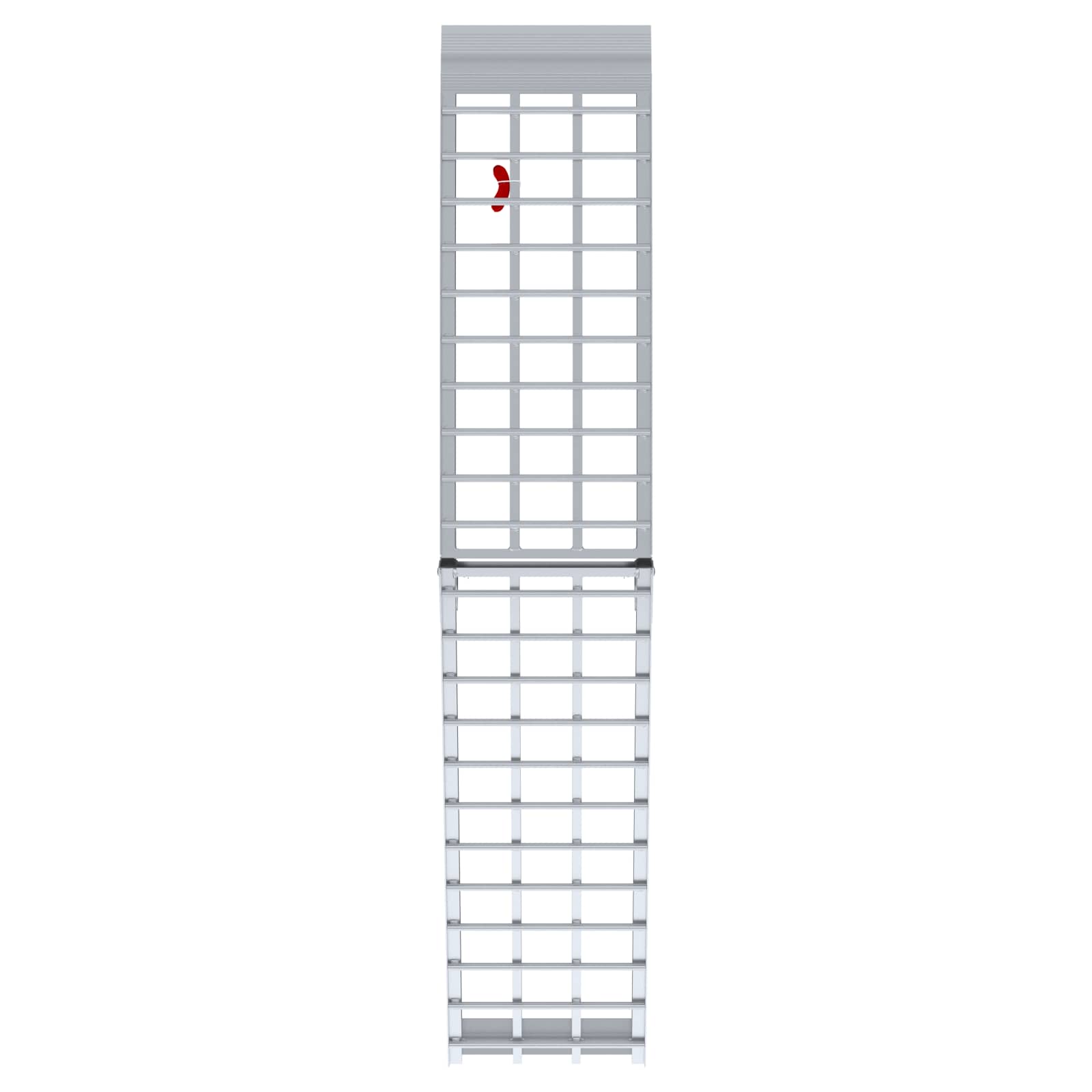 Rampă de Încărcare Argintiu 230 x 44 x 13 cm Aluminiu GartenMobel Dekor