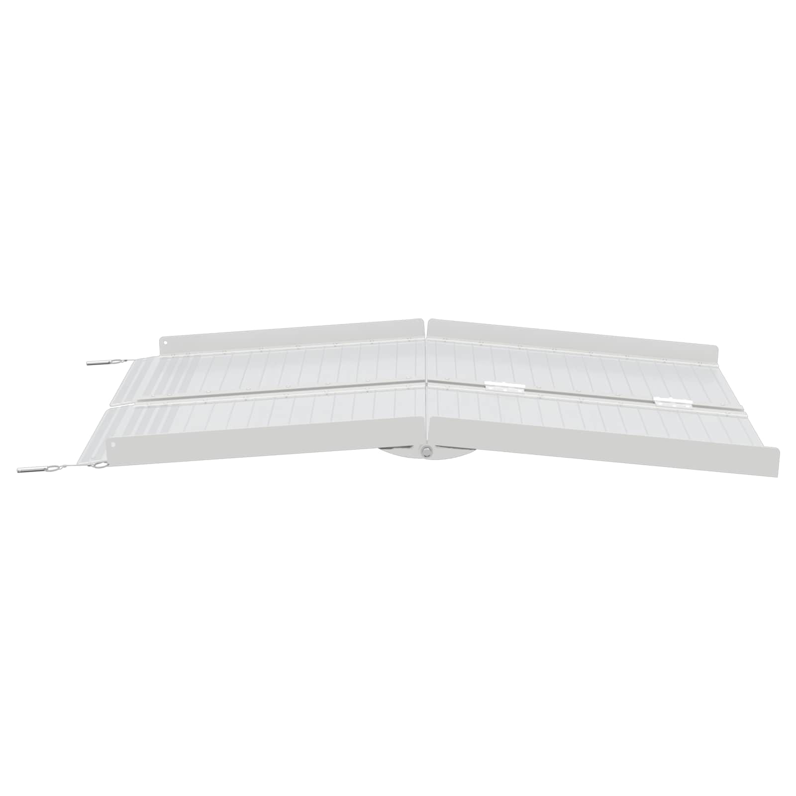 Rampă pentru scaun cu rotile Argintiu 122 x 73,5 x 11 cm GartenMobel Dekor