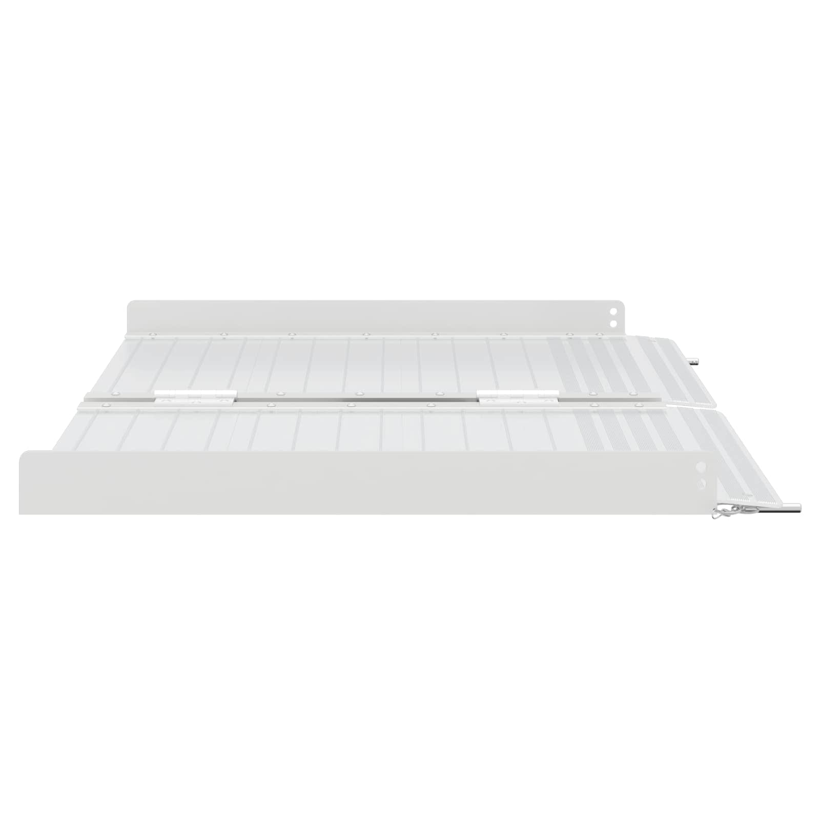 Rampă pentru scaun cu rotile Argintiu 62 x 73 x 5 cm Aluminiu GartenMobel Dekor