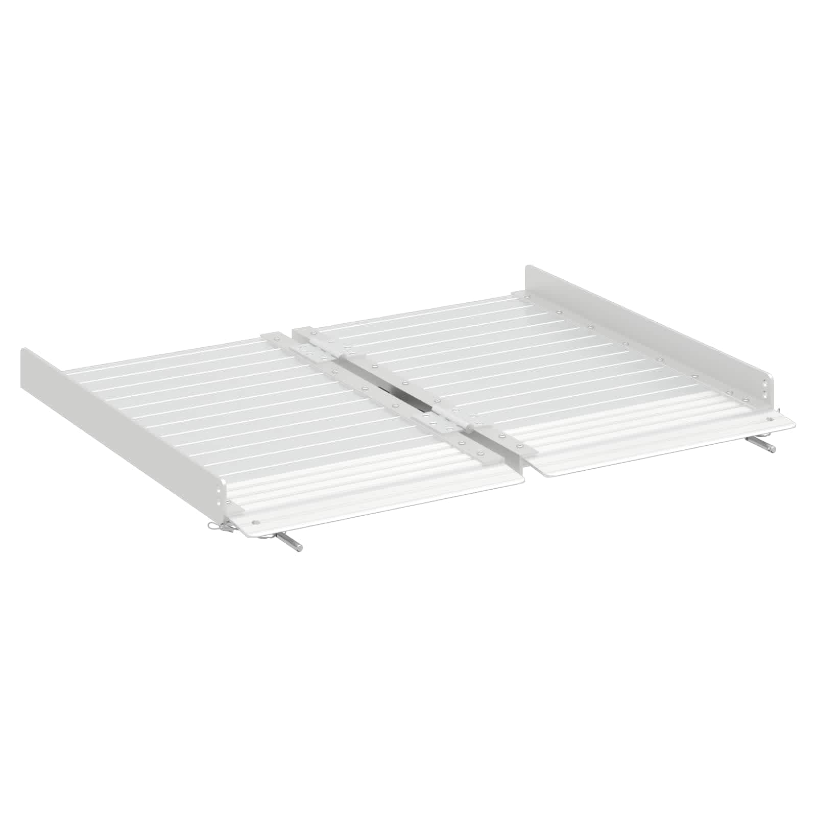 Rampă pentru scaun cu rotile Argintiu 62 x 73 x 5 cm Aluminiu GartenMobel Dekor
