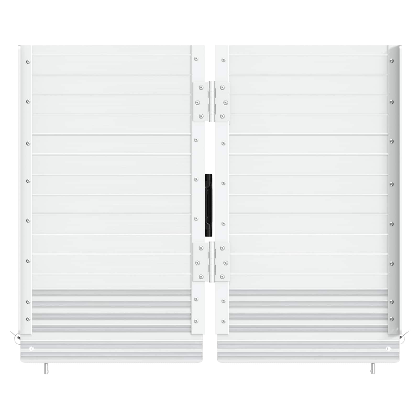 Rampă pentru scaun cu rotile Argintiu 62 x 73 x 5 cm Aluminiu GartenMobel Dekor