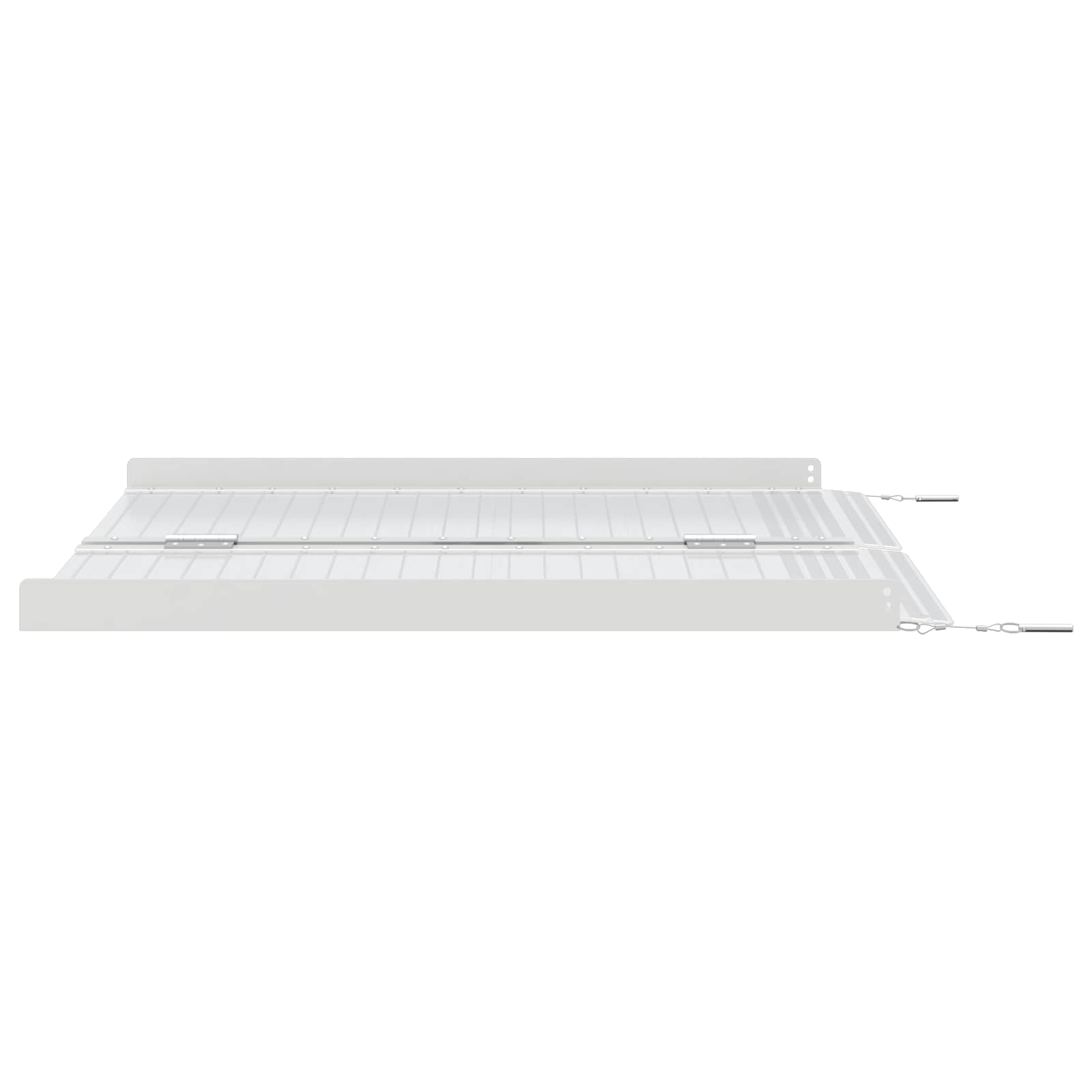 Rampă pentru scaun cu rotile Argintiu 92 x 73,5 x 5 cm Aluminiu GartenMobel Dekor