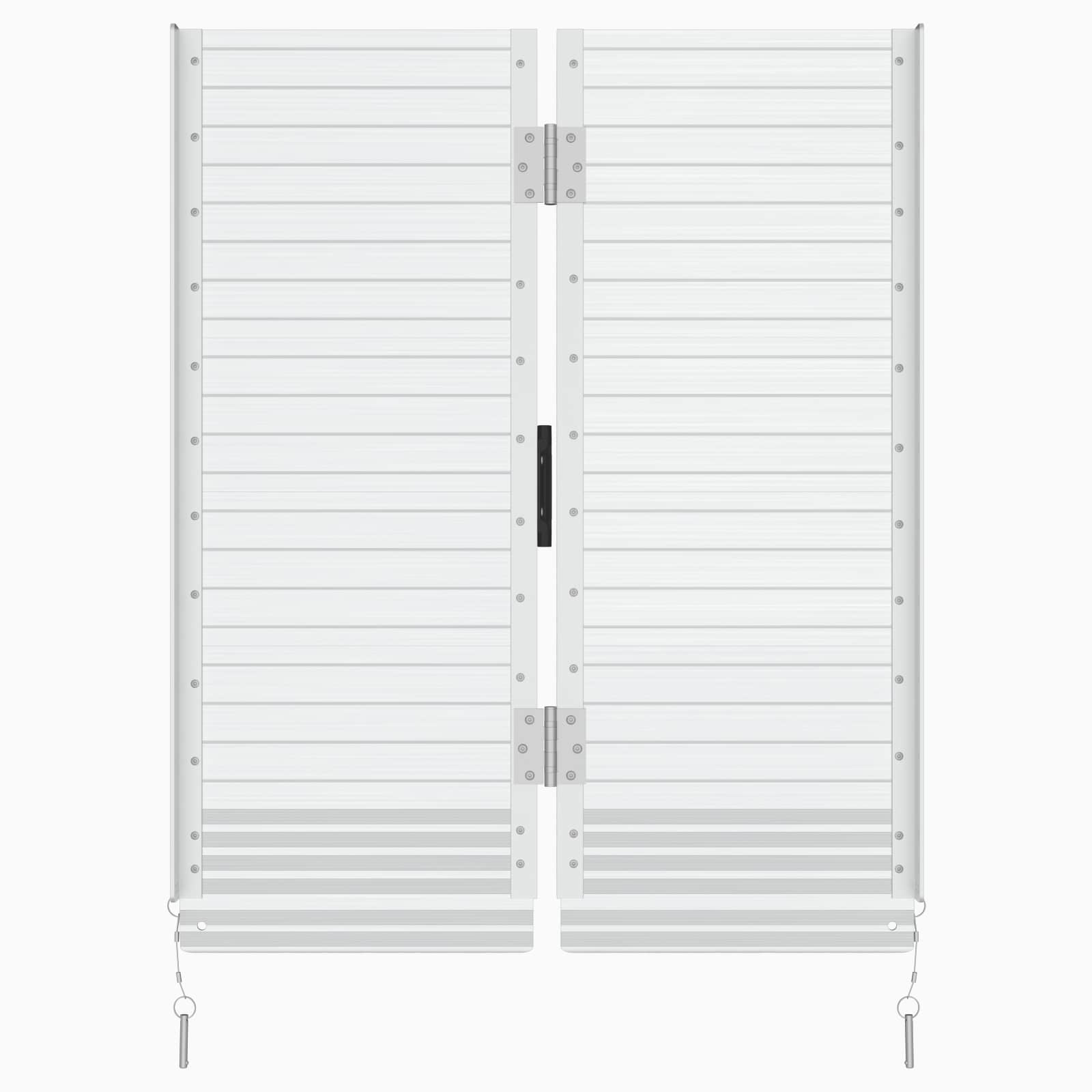 Rampă pentru scaun cu rotile Argintiu 92 x 73,5 x 5 cm Aluminiu GartenMobel Dekor