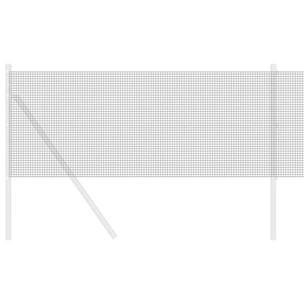 Gard din sârmă sudată Gri 0.6 x 50 m GartenMobel Dekor