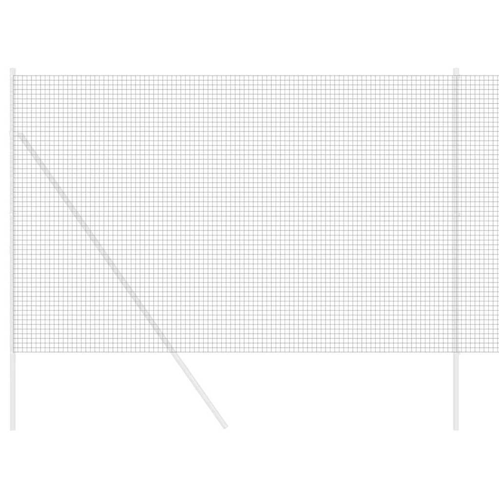 Gard din sârmă sudată Gri 1.6 x 25 m GartenMobel Dekor