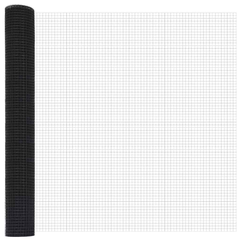 Gard din sârmă sudată Gri 1.4 x 50 m GartenMobel Dekor