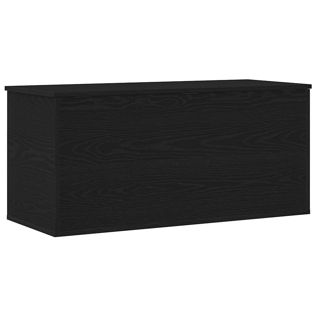 Cutie de depozitare Stejar negru 100 x 42 x 46 cm Lemn compozit GartenMobel Dekor