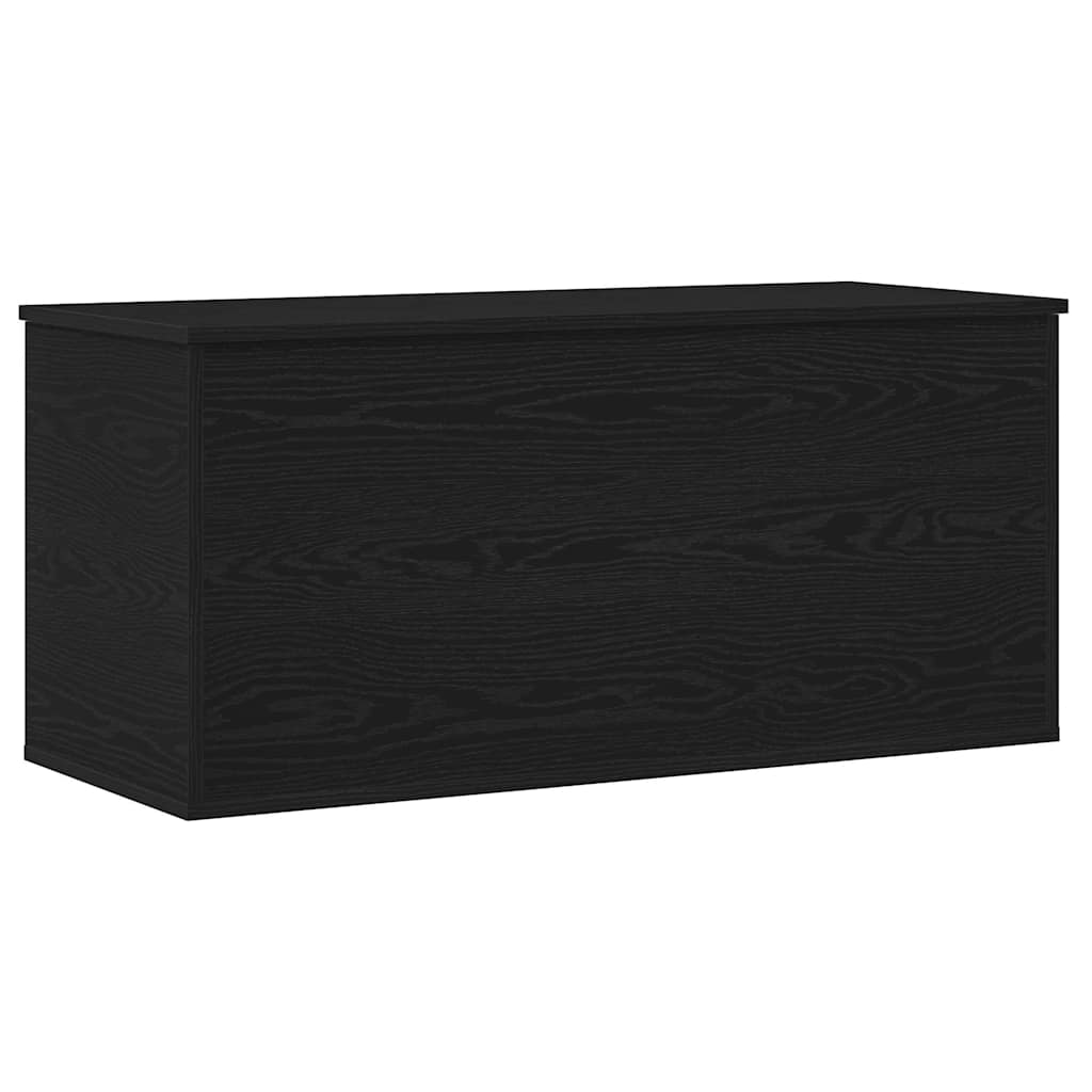 Cutie de depozitare Stejar negru 100 x 42 x 46 cm Lemn compozit GartenMobel Dekor