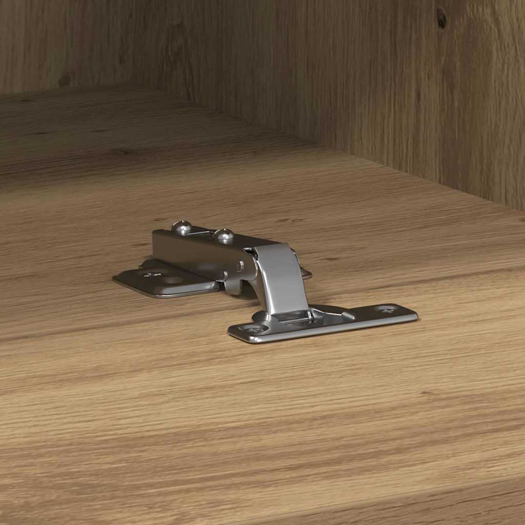 Dulap TV de perete 2 pcs stejar artizanal 100 x 30 x 30 cm GartenMobel Dekor