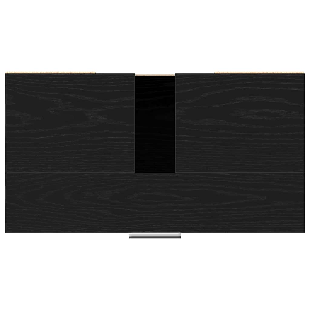 Dulap de Baie cu ușă Stejar Negru 60 x 32 x 54 cm Lemn compozit GartenMobel Dekor