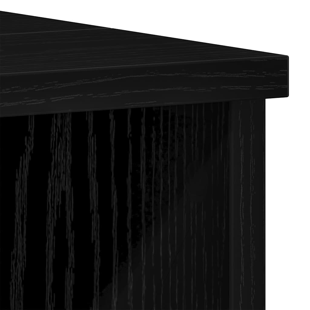 Dulap de Baie cu ușă Stejar Negru 60 x 32 x 54 cm Lemn compozit GartenMobel Dekor