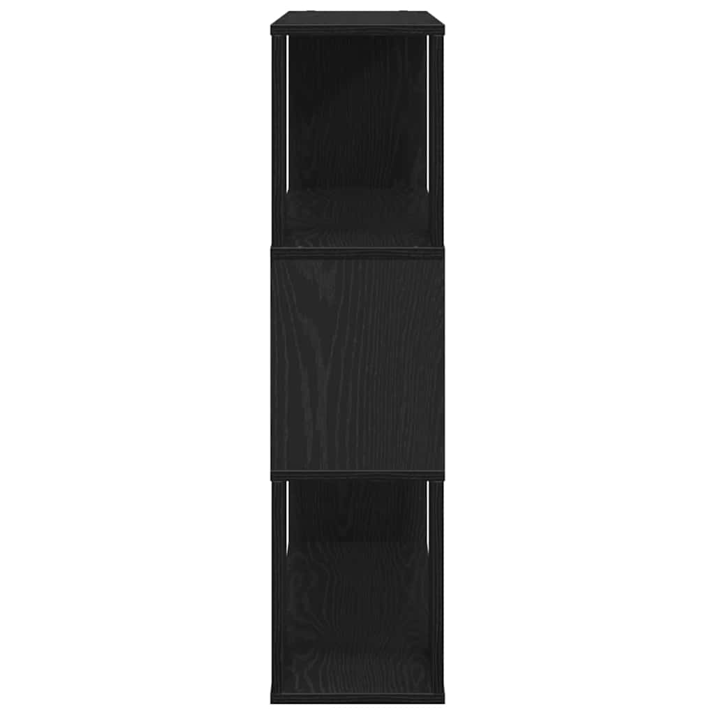 Set comodă TV Stejar Negru 100 x 24 x 94 cm Lemn compozit GartenMobel Dekor