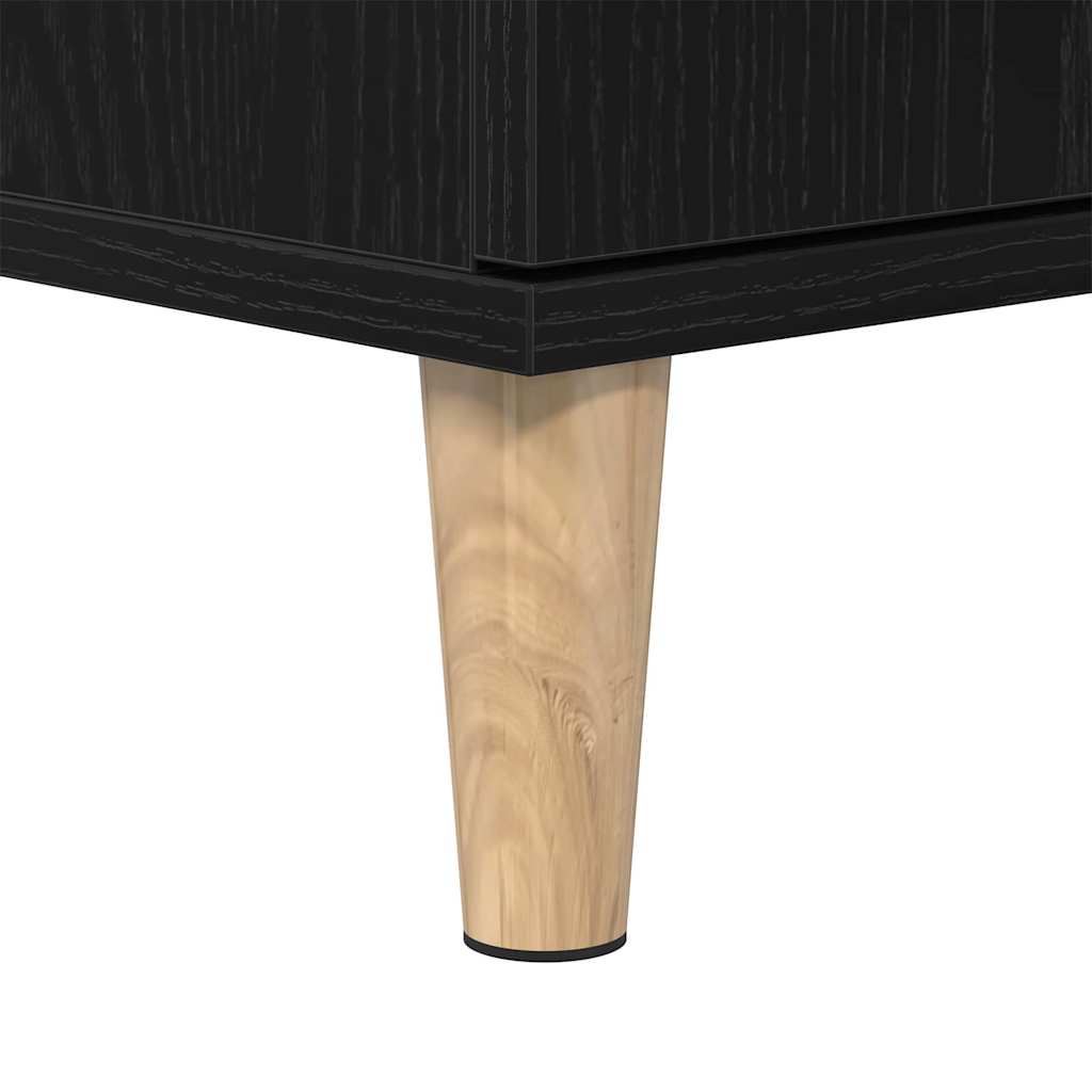 Dulap de Baie Stejar Negru 30 x 30 x 100 cm Lemn compozit GartenMobel Dekor