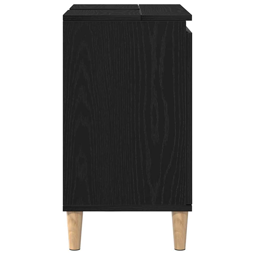 Dulap pentru Chiuveta de Baie Stejar Negru 58 x 33 x 60 cm GartenMobel Dekor