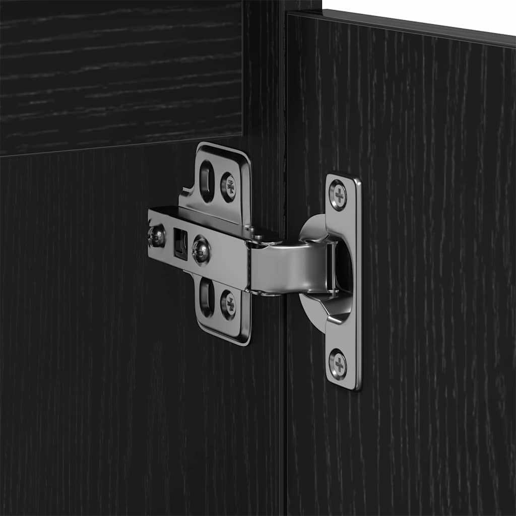 Dulap pentru Chiuveta de Baie Stejar Negru 80 x 33 x 60 cm GartenMobel Dekor