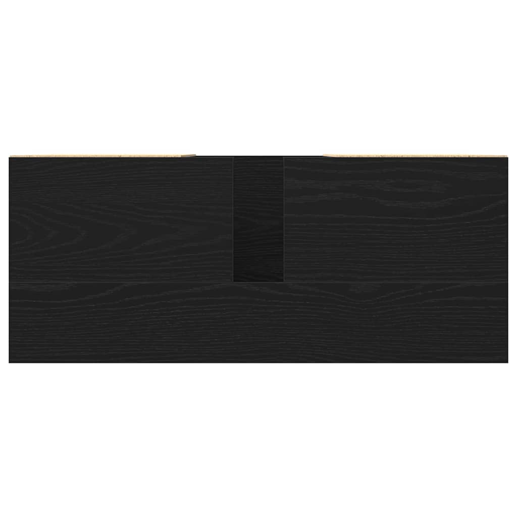 Dulap pentru Chiuveta de Baie Stejar Negru 80 x 33 x 60 cm GartenMobel Dekor