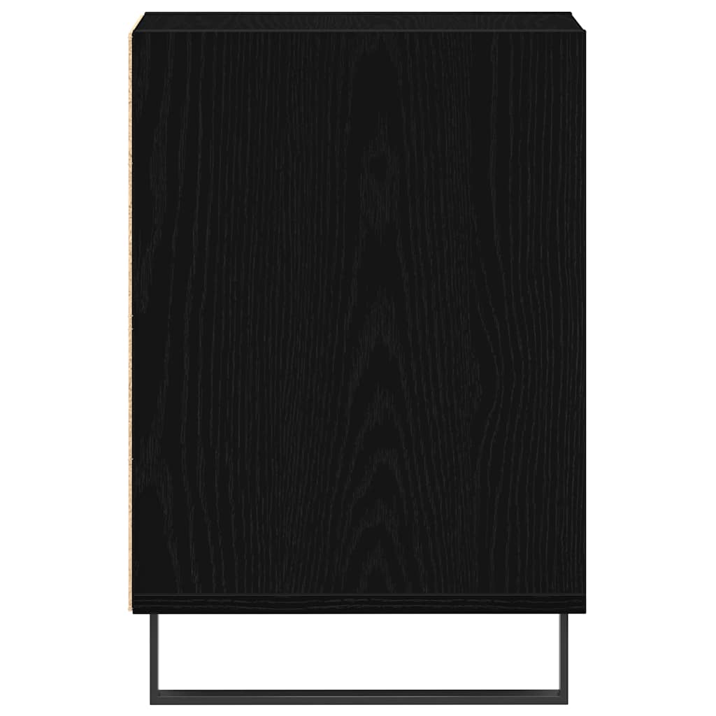 Set comodă TV Stejar Negru 100 x 35 x 55 cm Lemn compozit GartenMobel Dekor