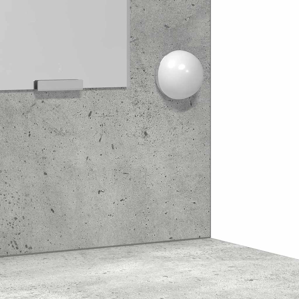 Birou de Toaletă Gri beton 78,5 x 41 x 135 cm Lemn compozit GartenMobel Dekor