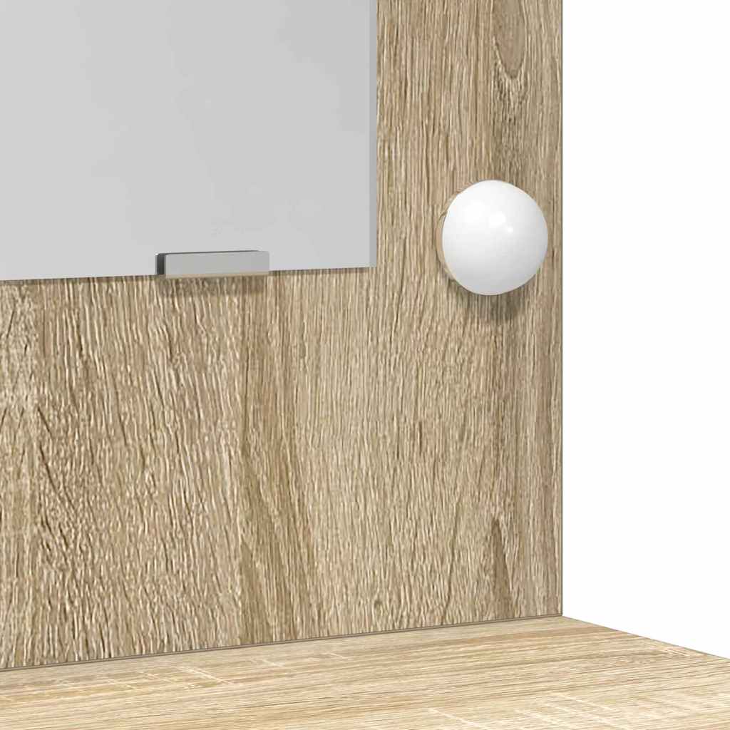 Birou de Toaletă Stejar sonoma 50 x 41 x 135 cm Lemn compozit GartenMobel Dekor