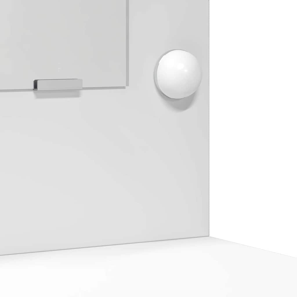 Birou de Toaletă cu sertar Alb 50 x 41 x 135 cm Lemn compozit GartenMobel Dekor