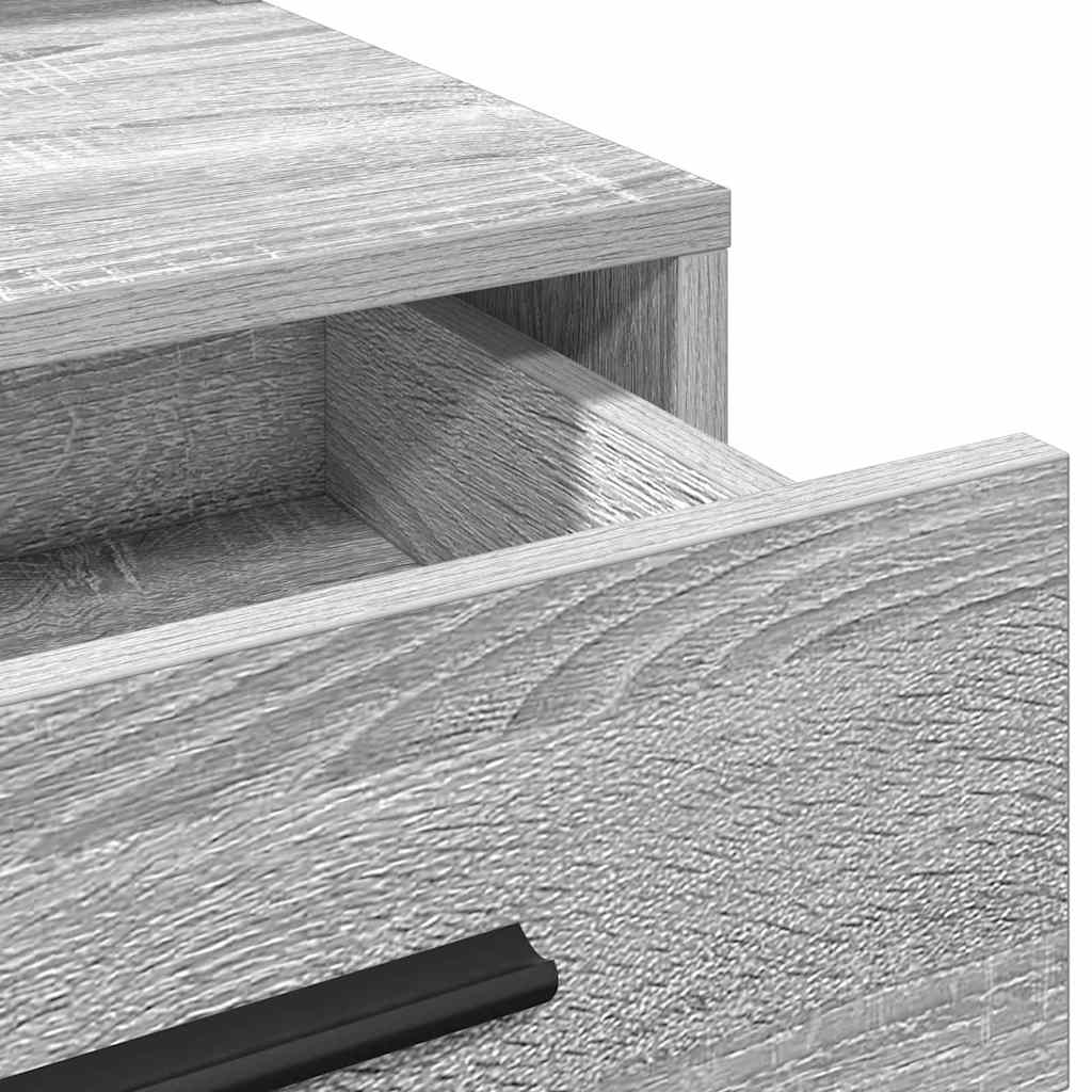 Masă de Machiaj Gri Sonoma 79 x 41 x 135 cm Lemn compozit GartenMobel Dekor