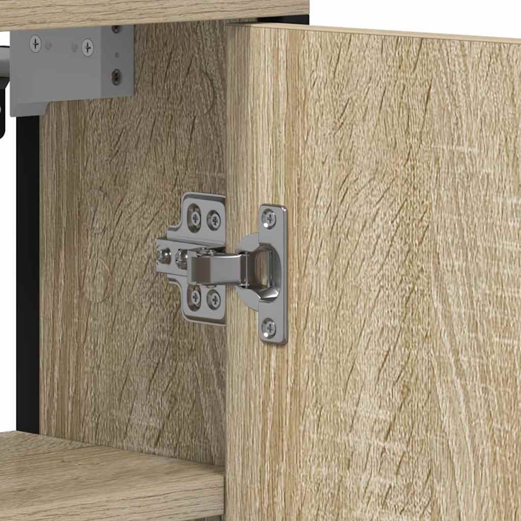 Oglindă pentru baie cu raft Pe perete Bej 60 x 16 x 60 cm GartenMobel Dekor