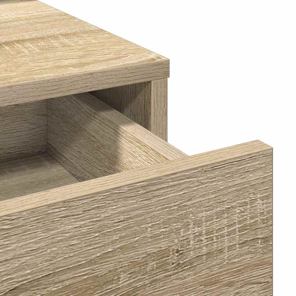 Masă de Machiaj Stejar Sonoma 79 x 41 x 140 cm Lemn compozit GartenMobel Dekor