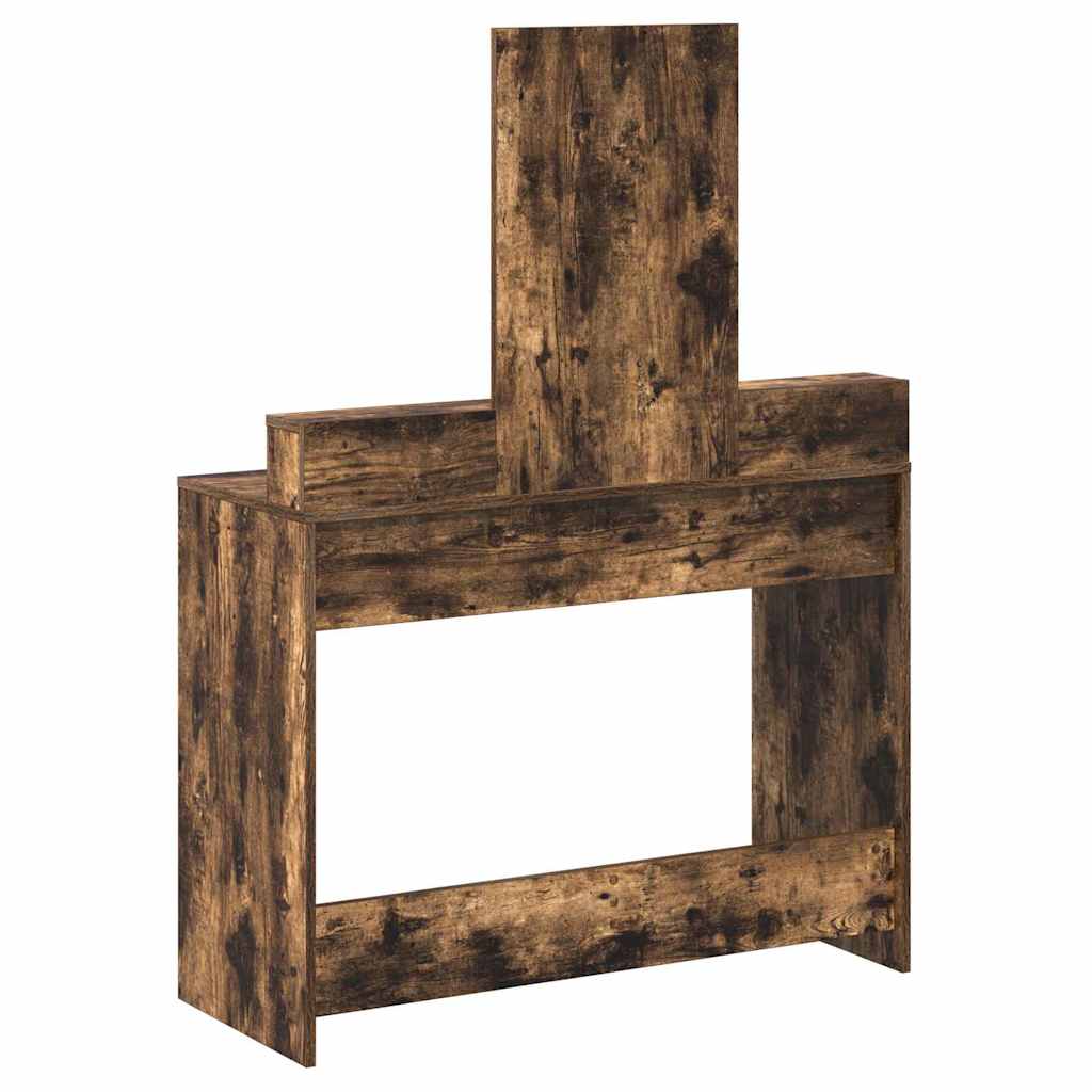 Masă de Machiaj Stejar fumuriu 100 x 41 x 140 cm Lemn compozit GartenMobel Dekor