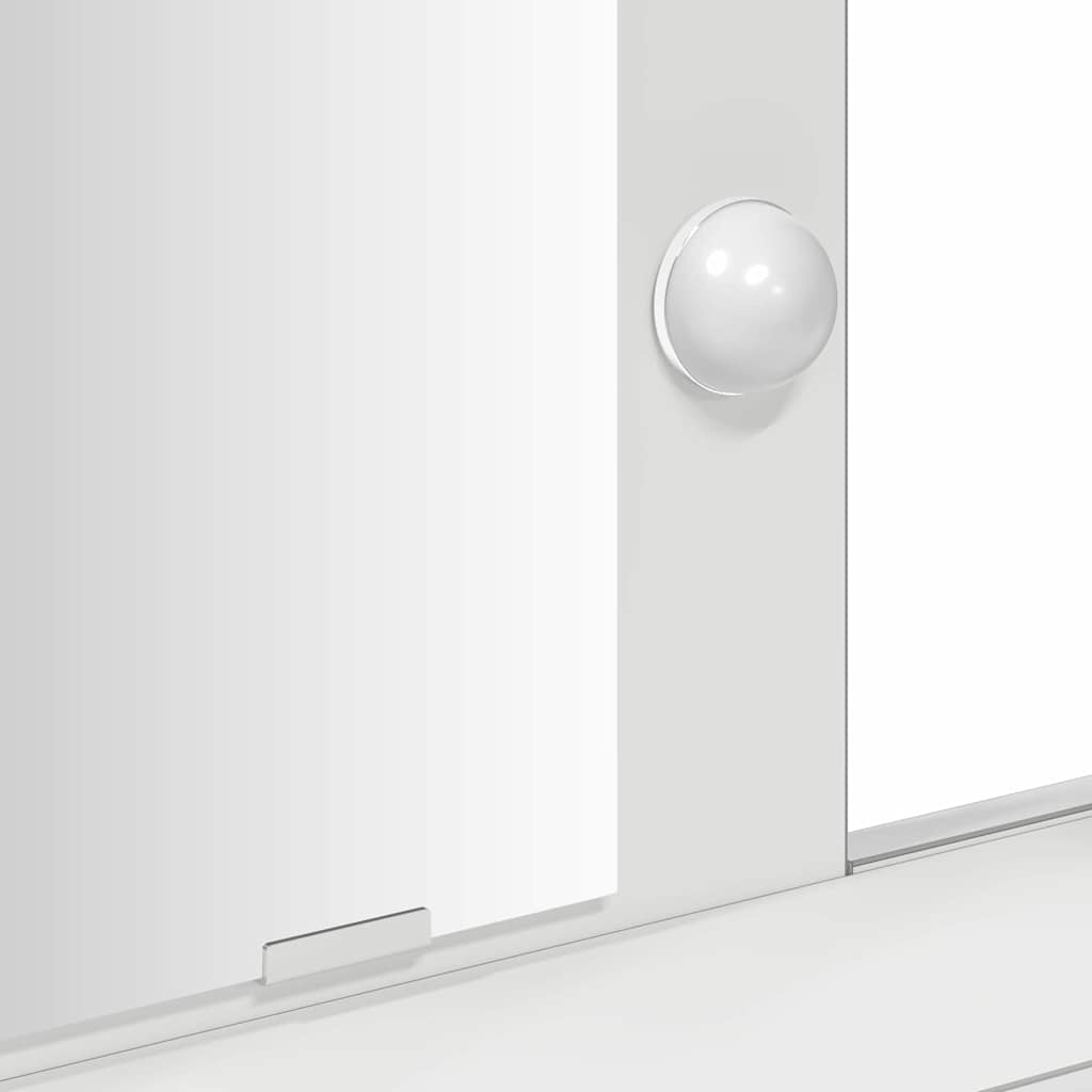 Masă de Machiaj cu sertar Alb 100 x 41 x 140 cm Lemn compozit GartenMobel Dekor