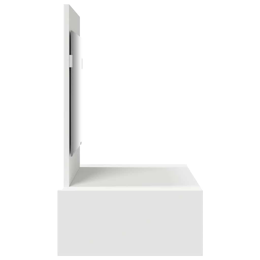 Masă de Machiaj cu sertar Alb 83 x 40 x 70 cm Lemn compozit GartenMobel Dekor