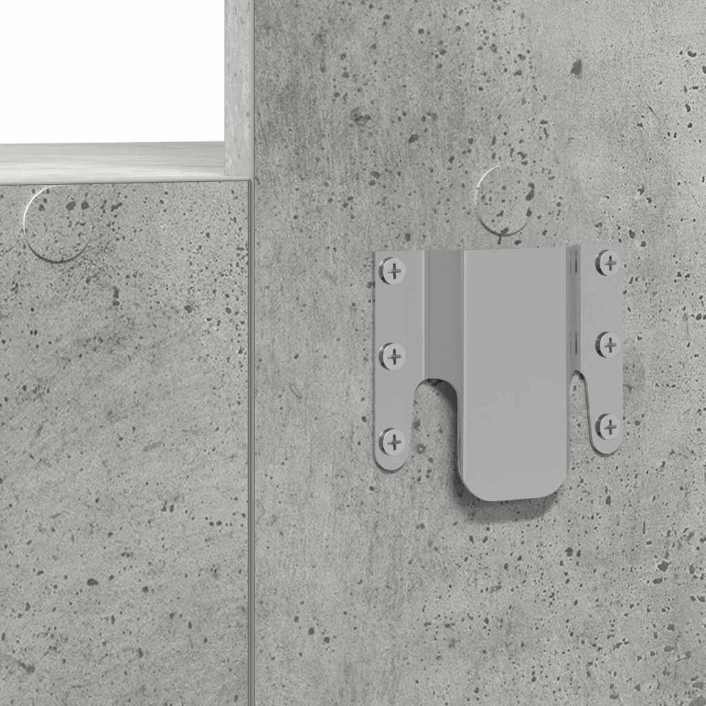 Masă de Machiaj cu sertar Gri 83 x 40 x 70 cm Lemn compozit GartenMobel Dekor