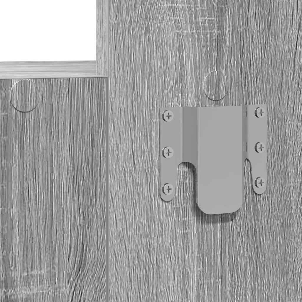 Masă de Machiaj cu sertar Gri 83 x 40 x 70 cm Lemn compozit GartenMobel Dekor