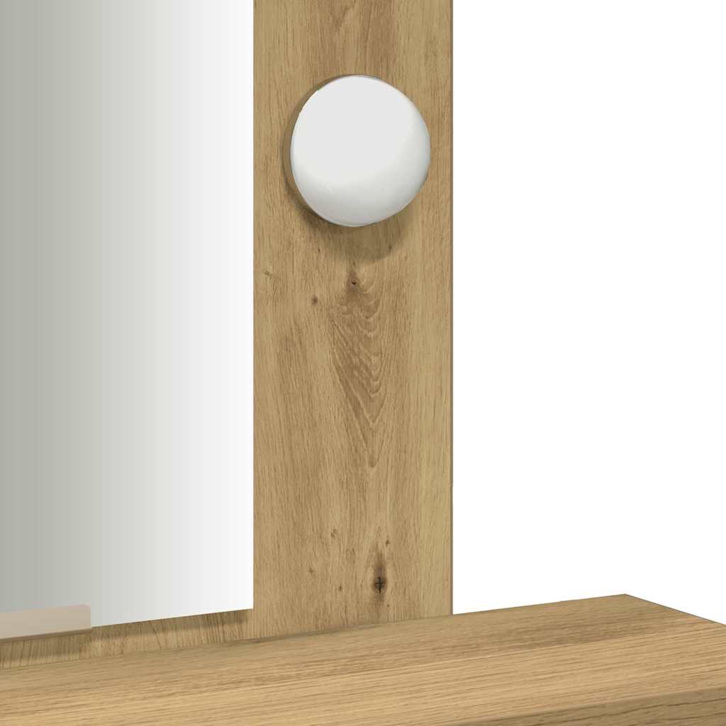 Masă de Machiaj cu sertar Maro 50 x 41 x 140 cm Lemn compozit GartenMobel Dekor