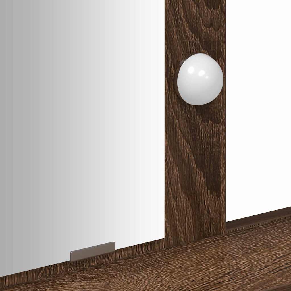 Masă de Machiaj cu sertar Maro 79 x 41 x 140 cm Lemn compozit GartenMobel Dekor