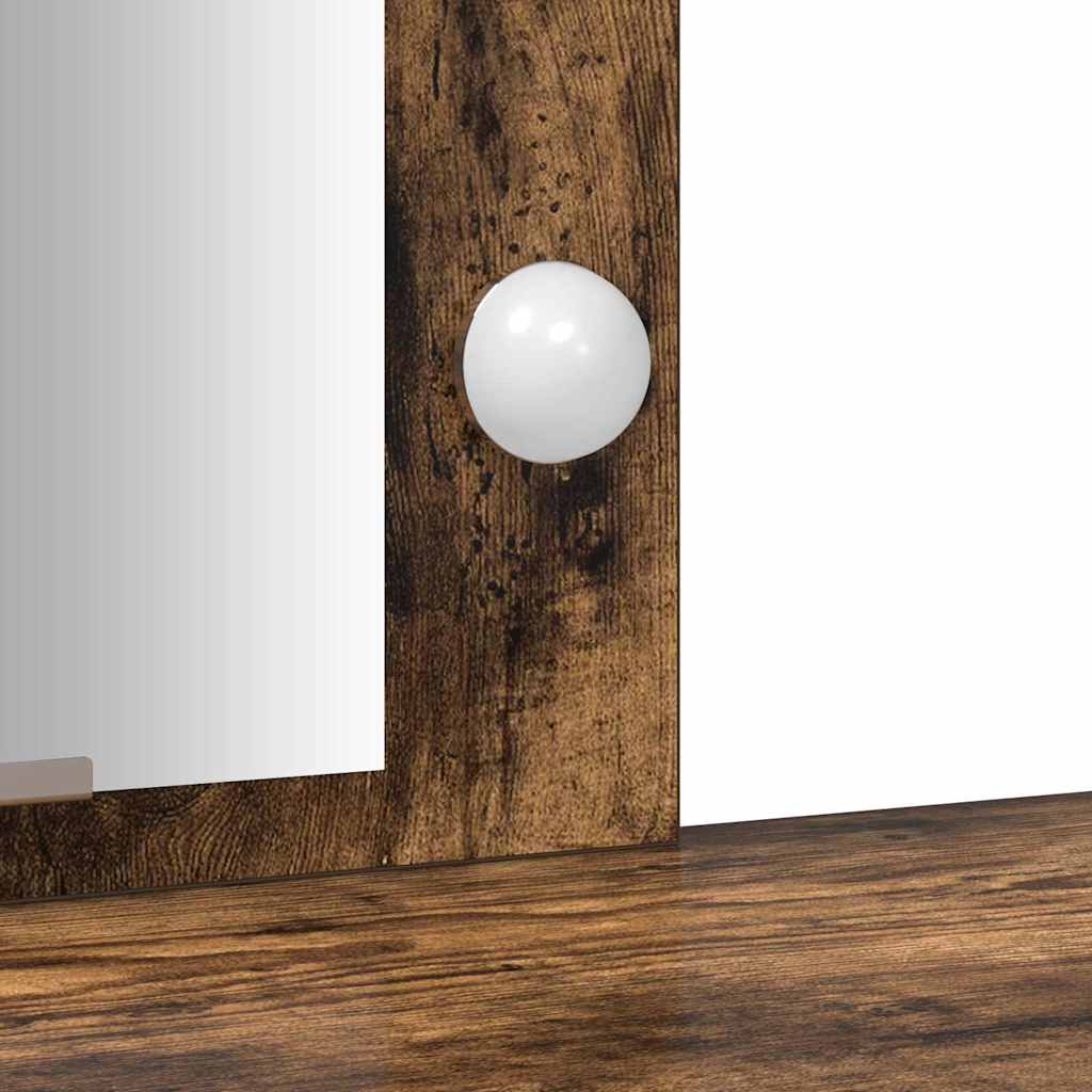 Masă de Machiaj cu ușă Maro 102 x 33 x 135 cm Lemn compozit GartenMobel Dekor