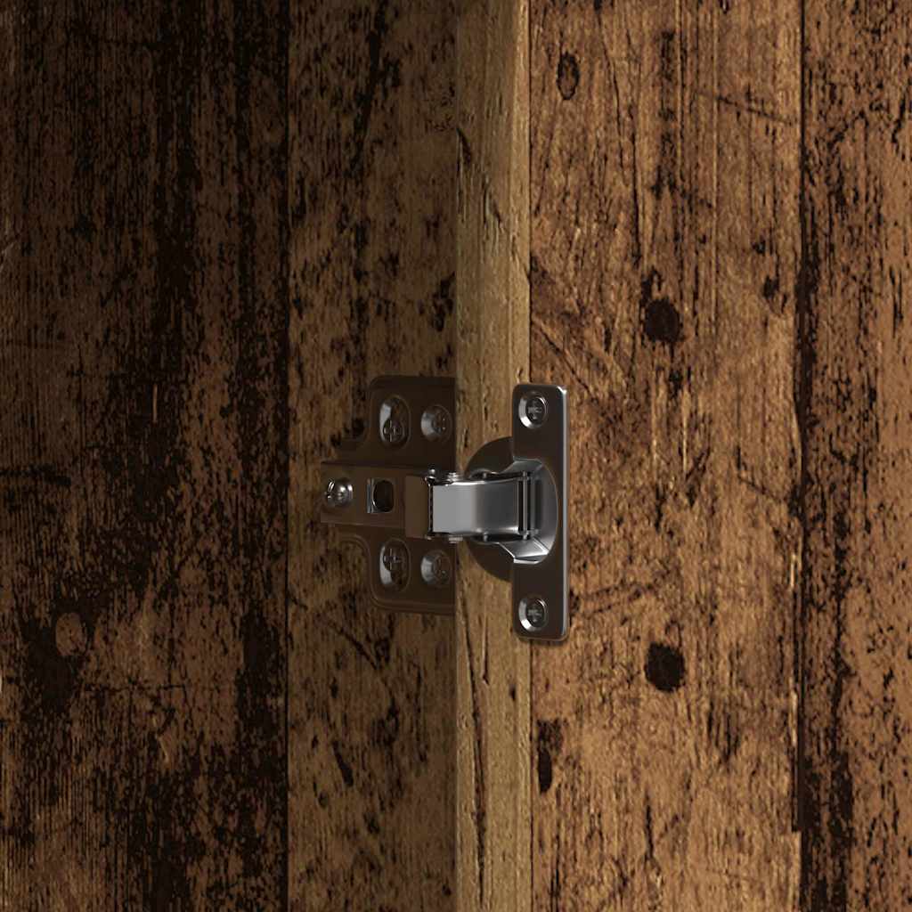 Masă de Machiaj cu ușă Maro 102 x 33 x 135 cm Lemn compozit GartenMobel Dekor