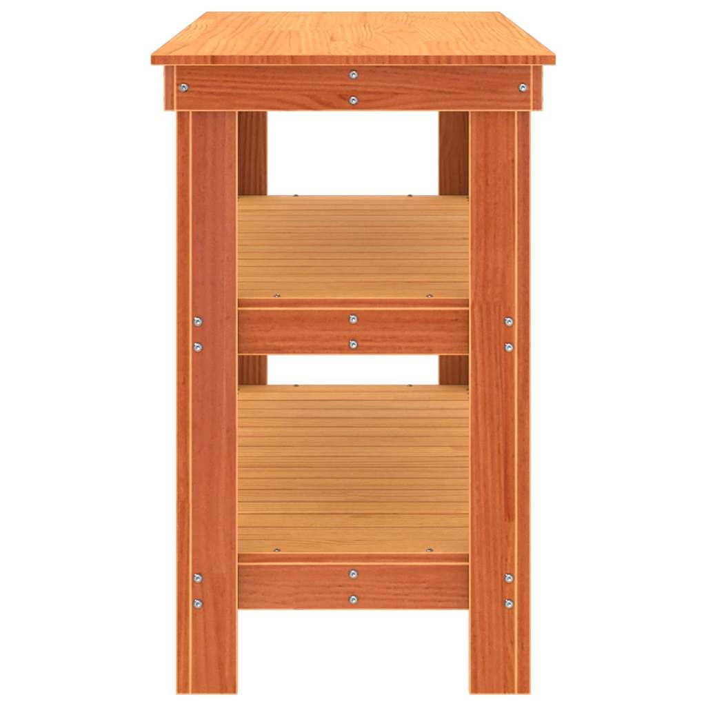 Banc de lucru Maro ceruit 110,5 x 50 x 80 cm Lemn masiv de pin GartenMobel Dekor