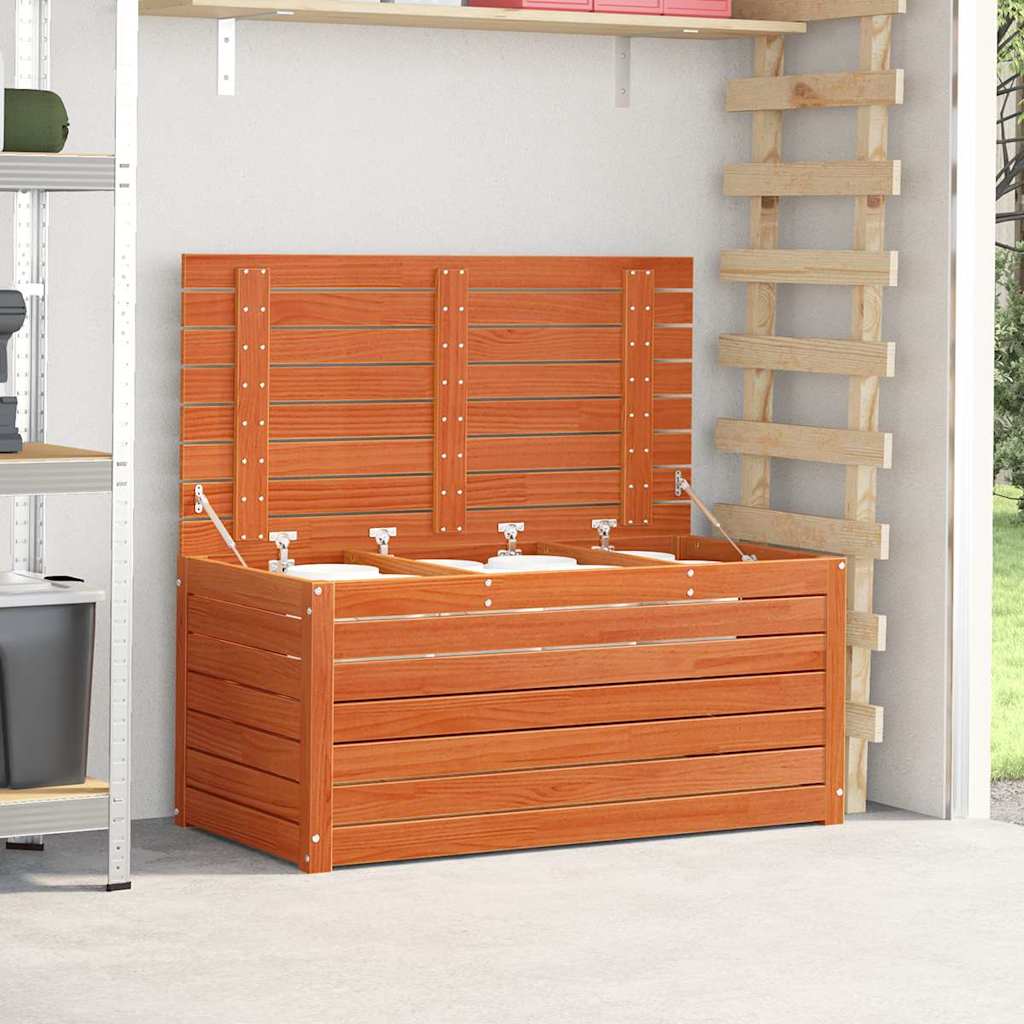 Cutie de depozitare Maroniu cerat 101 x 50,5 x 46,5 cm GartenMobel Dekor