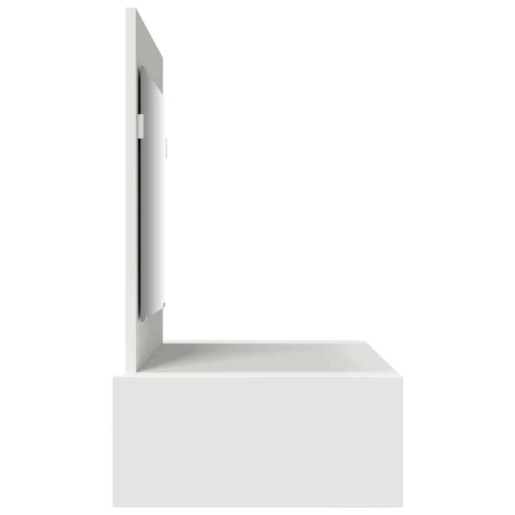 Masă de Machiaj cu sertar Alb 100 x 40 x 70 cm Lemn compozit GartenMobel Dekor