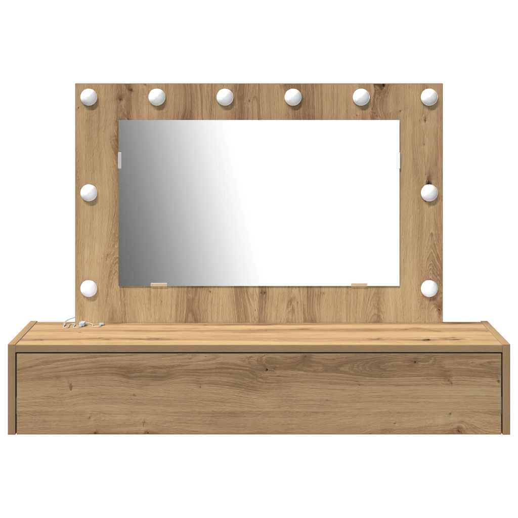 Masă de Machiaj cu sertar Maro 100 x 40 x 70 cm Lemn compozit GartenMobel Dekor