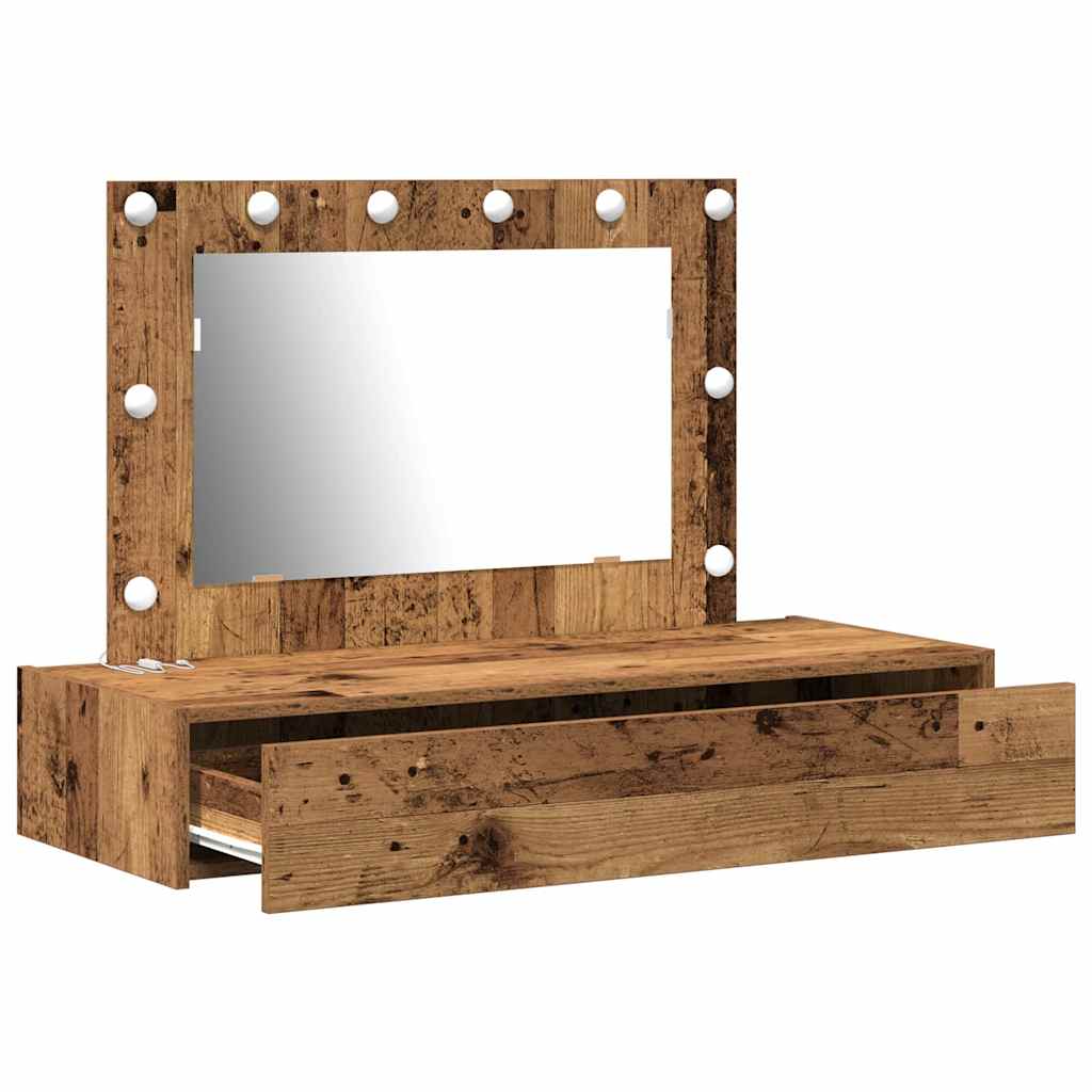 Masă de Machiaj cu sertar Maro 100 x 40 x 70 cm Lemn compozit GartenMobel Dekor