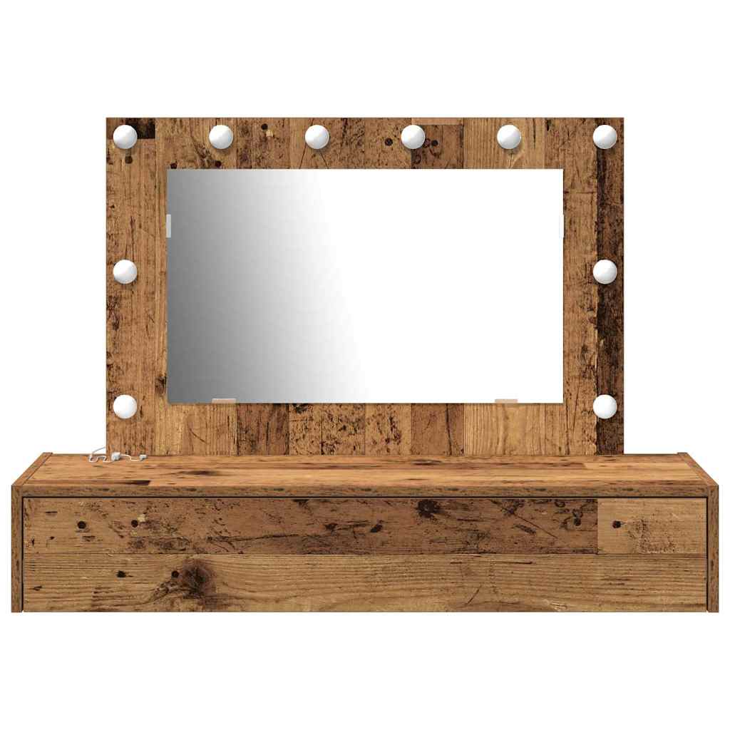 Masă de Machiaj cu sertar Maro 100 x 40 x 70 cm Lemn compozit GartenMobel Dekor