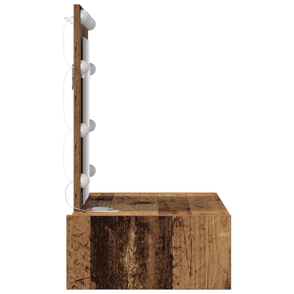 Masă de Machiaj cu sertar Maro 60 x 40 x 70 cm Lemn compozit GartenMobel Dekor