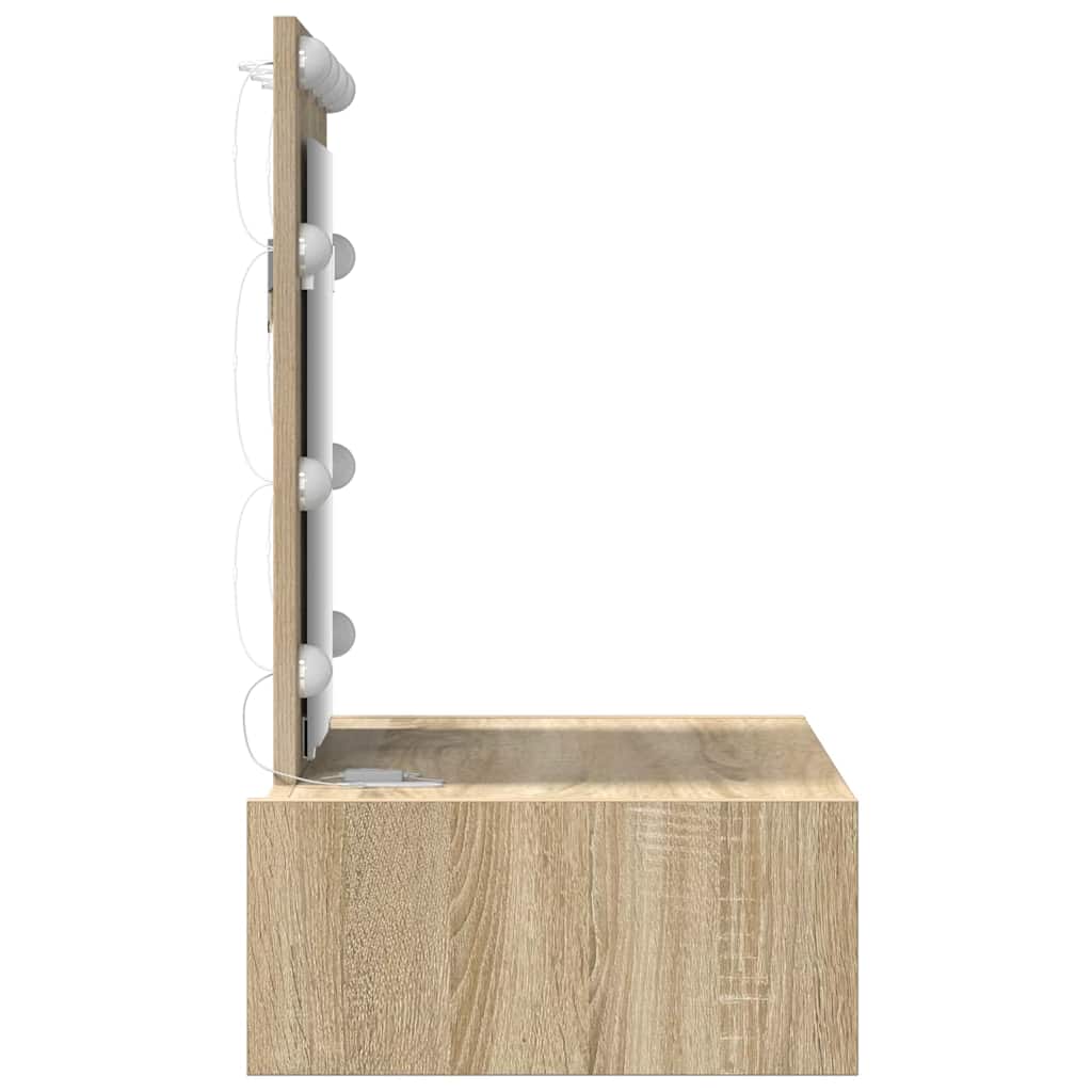 Masă de Machiaj cu sertar Maro 60 x 40 x 70 cm Lemn compozit GartenMobel Dekor