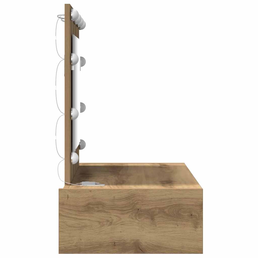 Masă de Machiaj cu sertar Maro 83 x 40 x 70 cm Lemn compozit GartenMobel Dekor