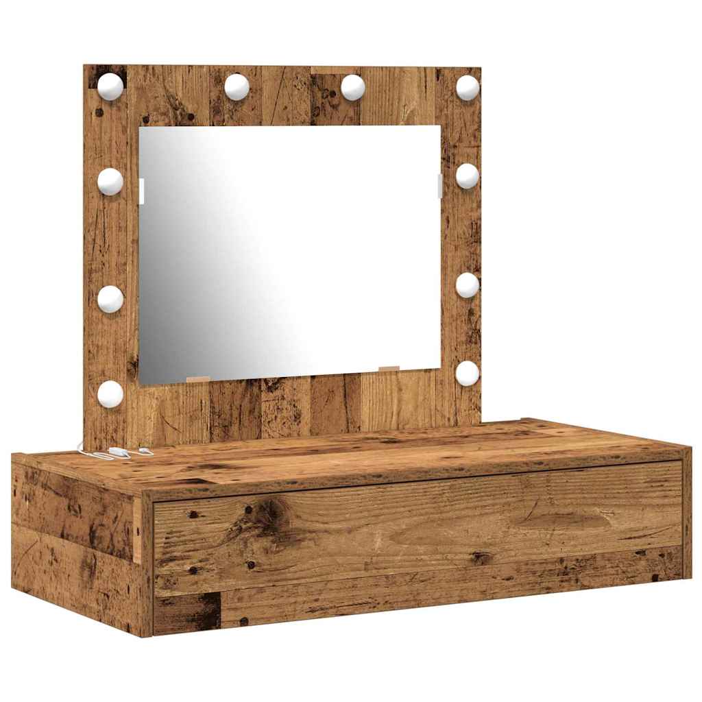 Masă de Machiaj cu sertar Maro 83 x 40 x 70 cm Lemn compozit GartenMobel Dekor