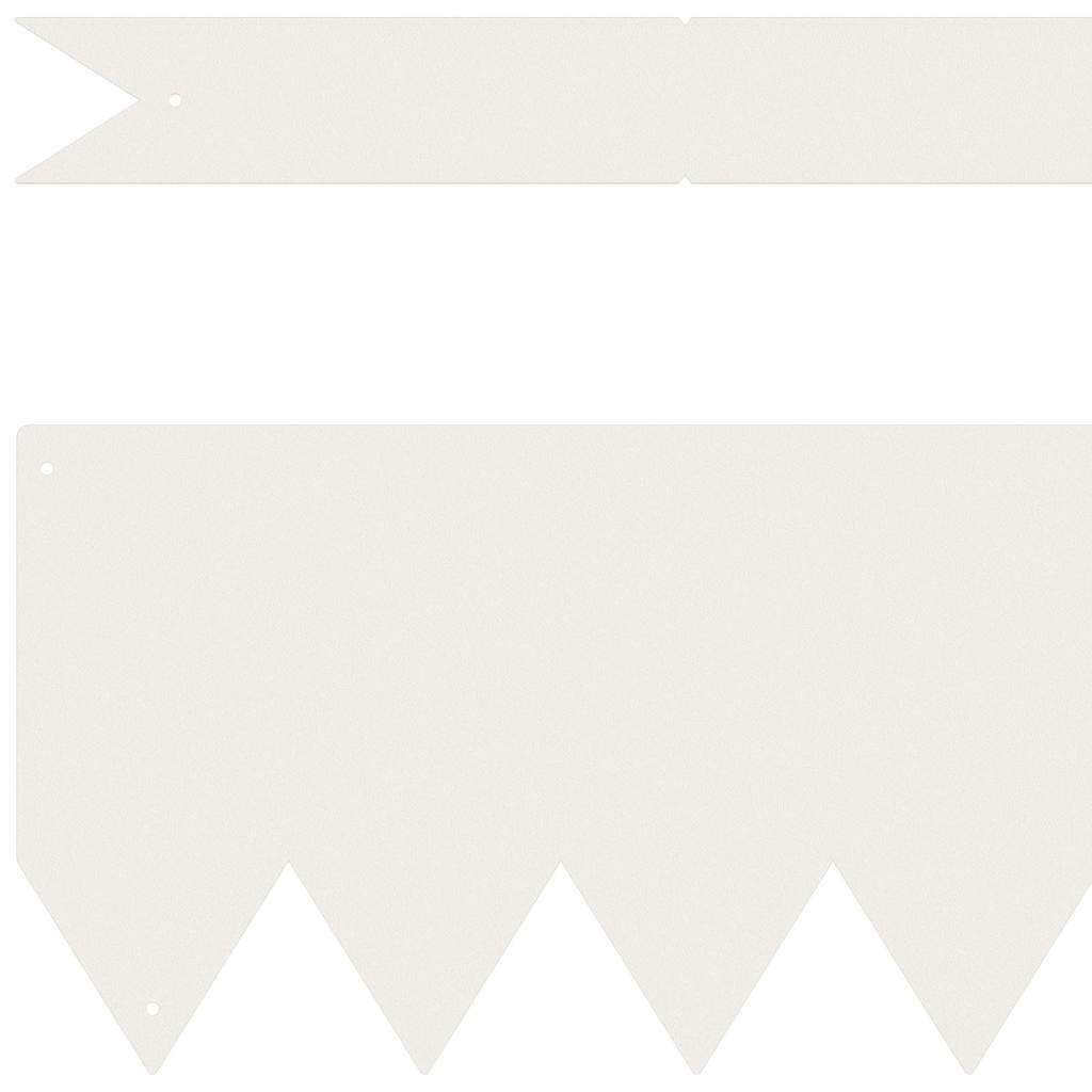 Margine pentru gazon 20 pcs Alb 100 x 0.05 x 20 cm GartenMobel Dekor